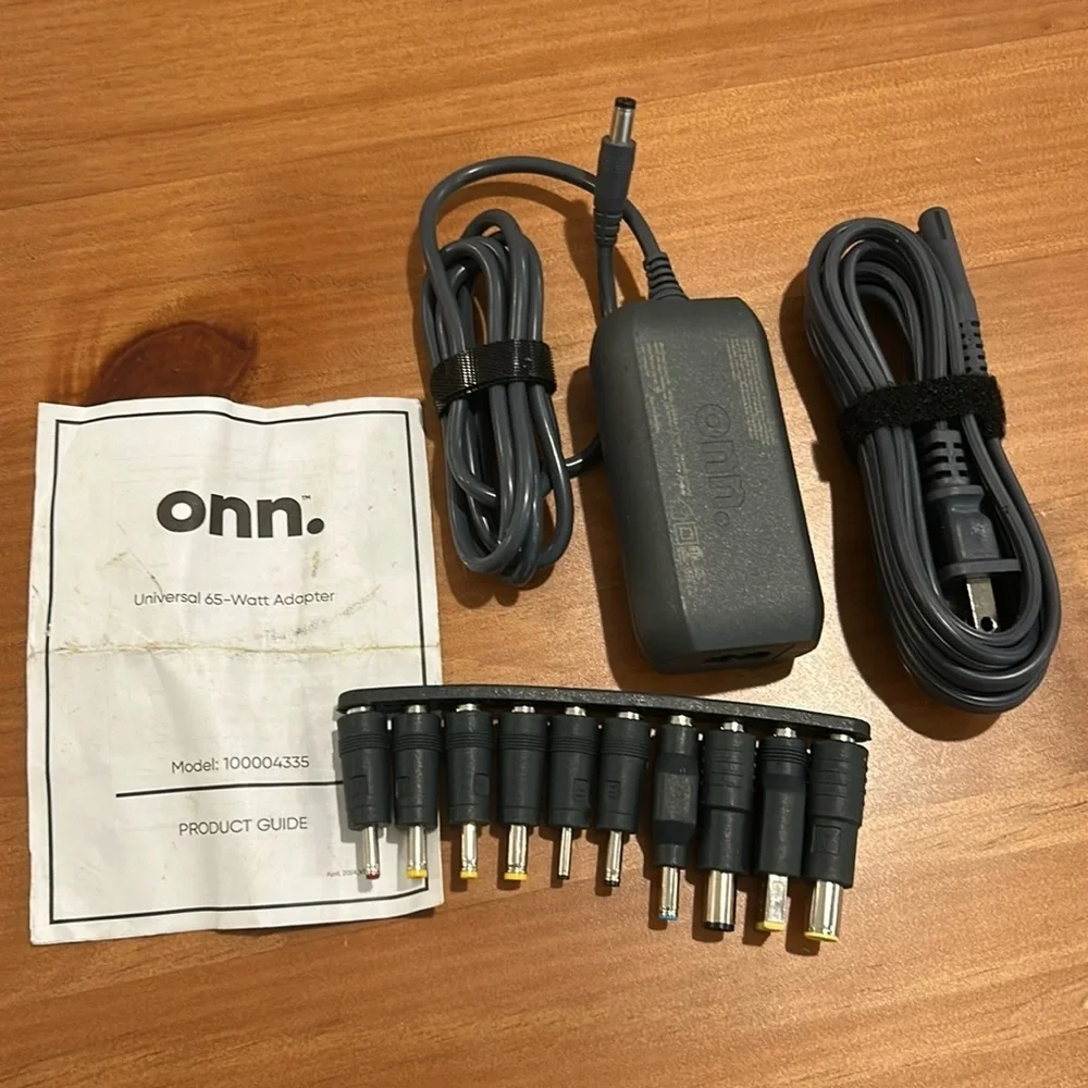 Onn universal 65W Laptop Charging Adapter
